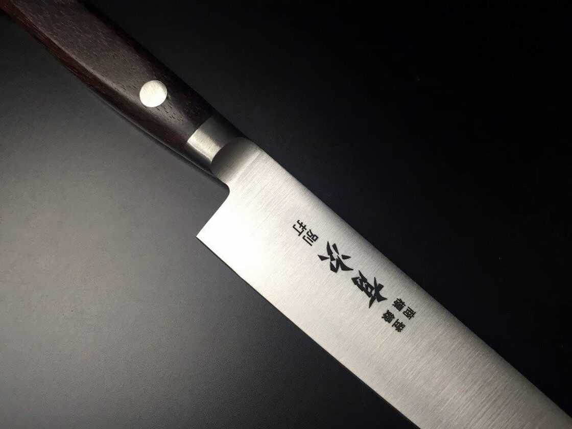 ミソノ刃物 スウェーデン鋼 骨すき角型No.141 (東型鳥魚庖丁)14.5 