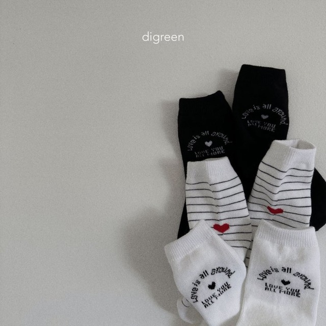 digreen25wn_Love Socks