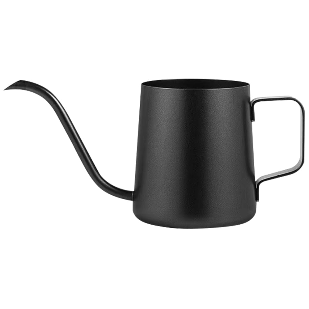 【新着特価】コーヒーポット ??? コーヒー ドリップポット コーヒー ケトル 350ML 細口ポット 吊り下げ式 ハンドドリップ用 耳付きデザイン ブラック プレゼント ギフト 誕生日 記念日 退職祝い オフィス アウトドアにも最適