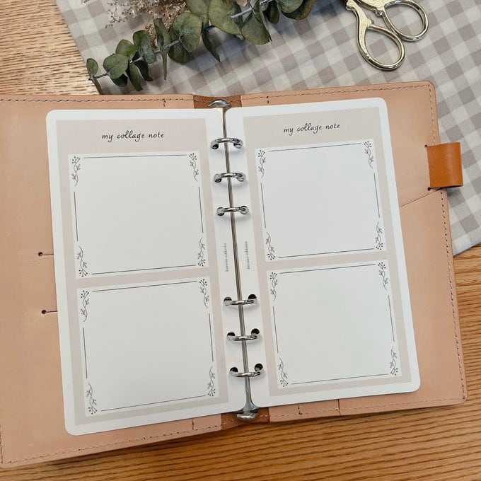 バイブルサイズ/コラージュノートリフィル