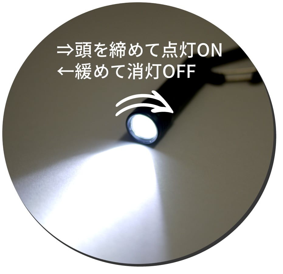 カギに付けるライト】5カラー・1LEDカラビナミニライト SK-7181