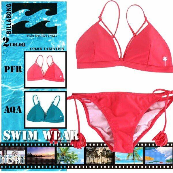 AI013-821 ビラボン ビキニセット レディース バックルタイプ 水着