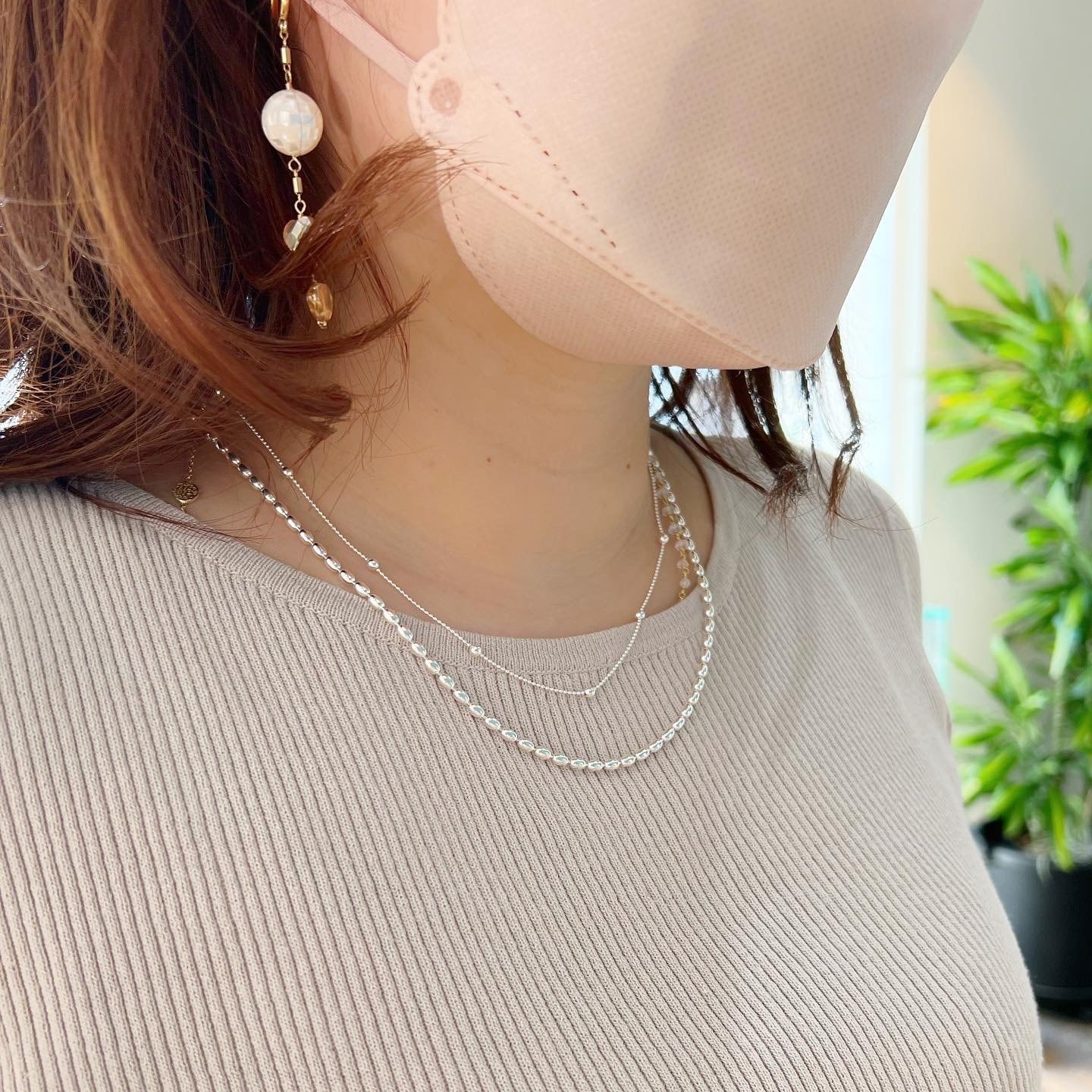 ダブル チェーン Machimusume 2 - 45cm ネックレス セット | 【公式