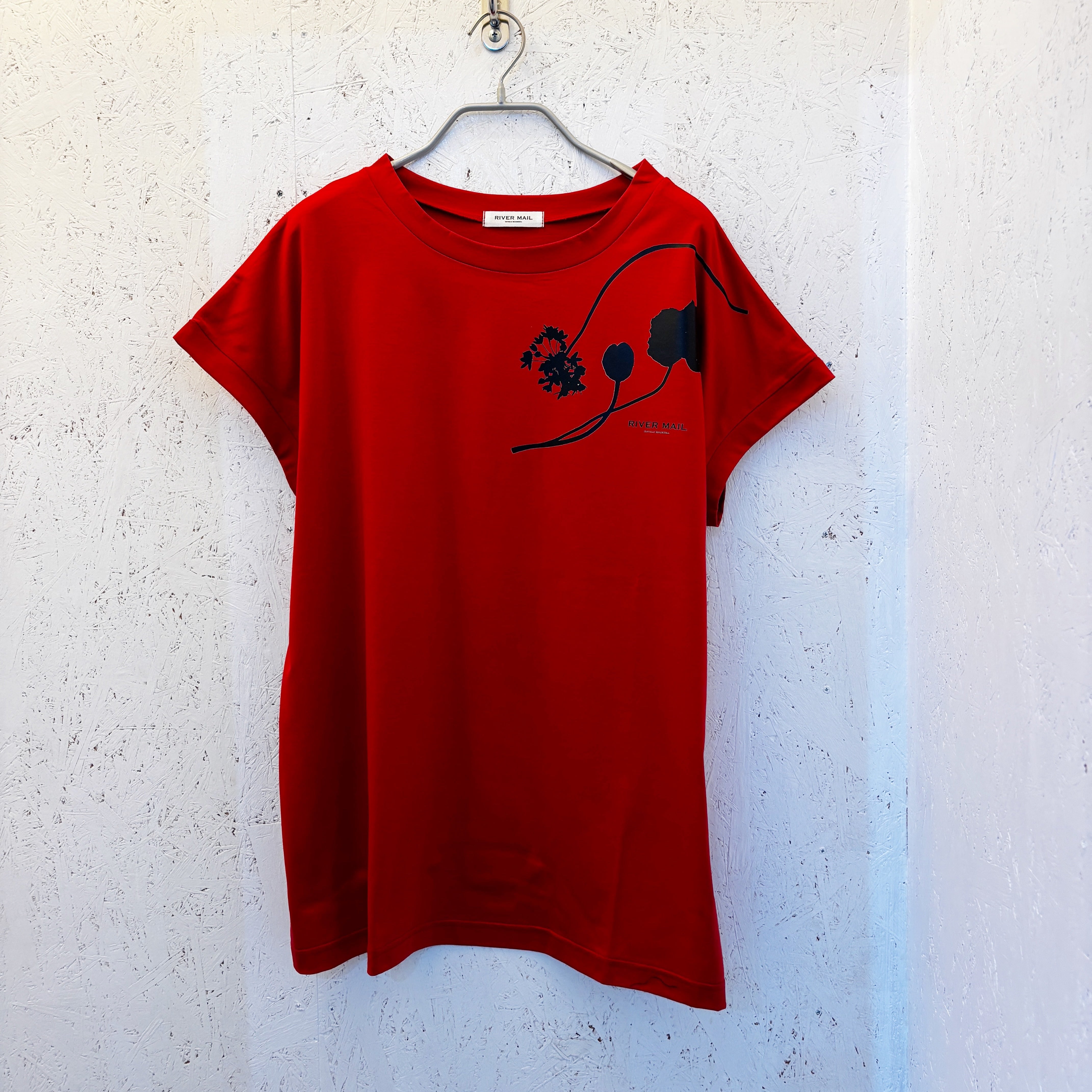 【残り1点】Flower / Dolman Sleeve T-shirt