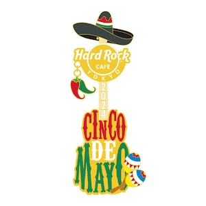 TOKYO 東京 2024 Cinco De Mayo Guitar Pin