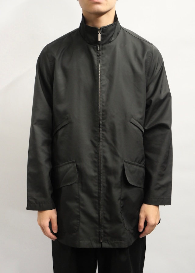 nylon zip up coat