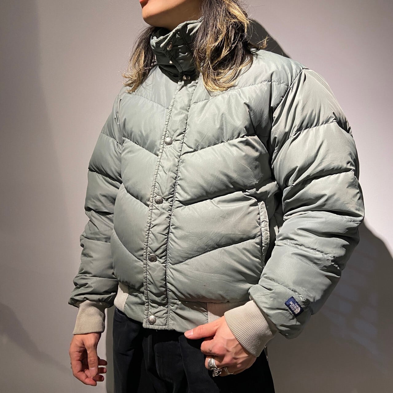 80年代 90年代 THE NORTH FACE ザ ノースフェイス 紺タグ USA製 ダウン