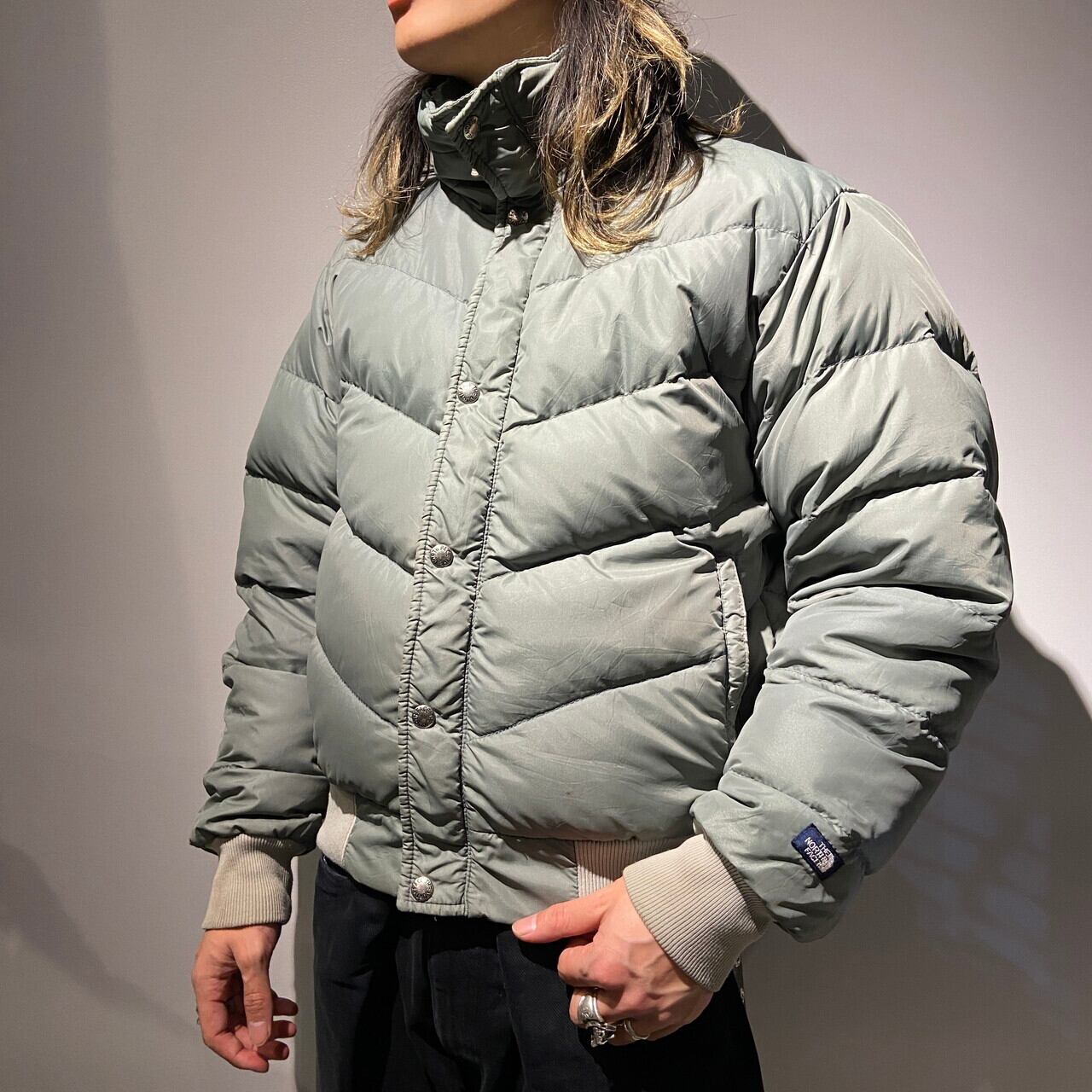80年代 90年代 THE NORTH FACE ザ ノースフェイス 紺タグ USA製 ダウン  