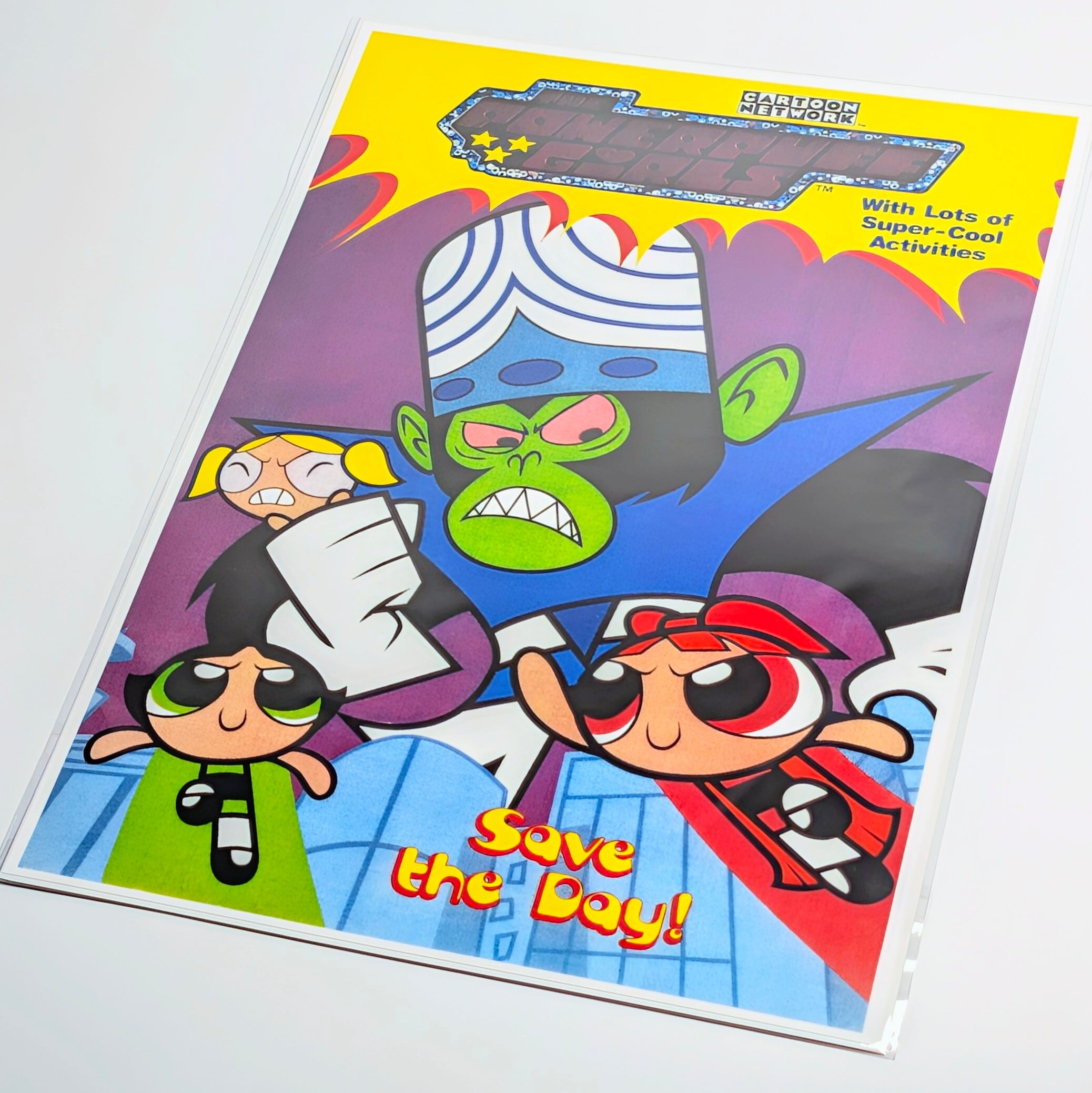 ♫ちょうどいいB4ポスター♫【 The Powerpuff Girls ( パワーパフガールズ ) 】〚アメリカン雑貨 アメトイ〛