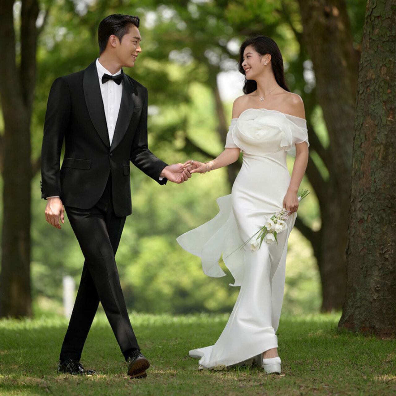 ウェディングドレス 花嫁 結婚式 前撮り 2次会 後撮り ウェディング