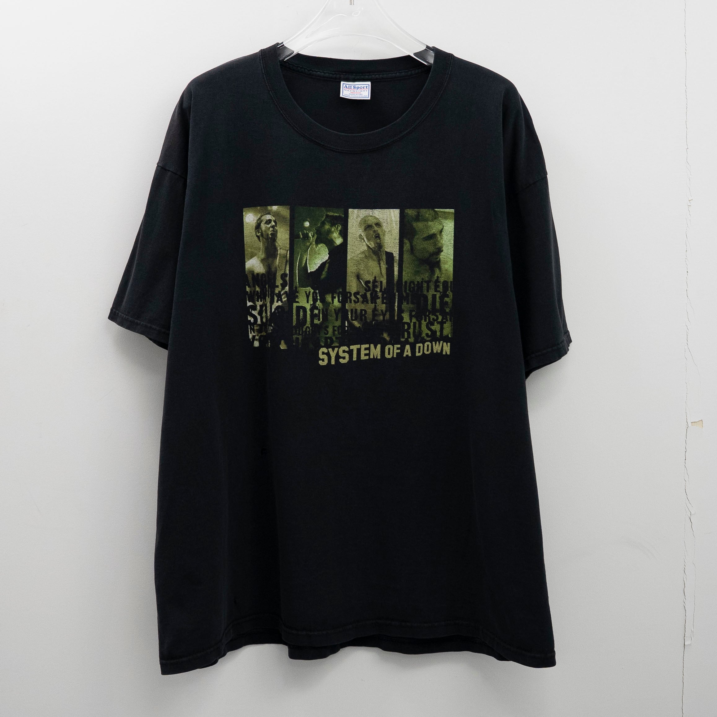 System Of A Down " Toxicity " All Sport 2XL【E6-38】