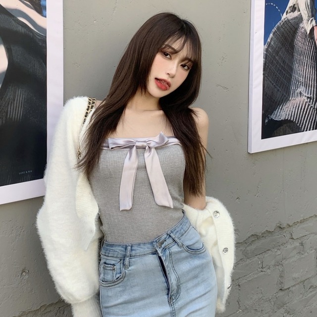 ホルタースプリングショートスタイルブラウス 大人ガーリー スウィート キュート カジュアル 春物 YY-ファッション25604875353