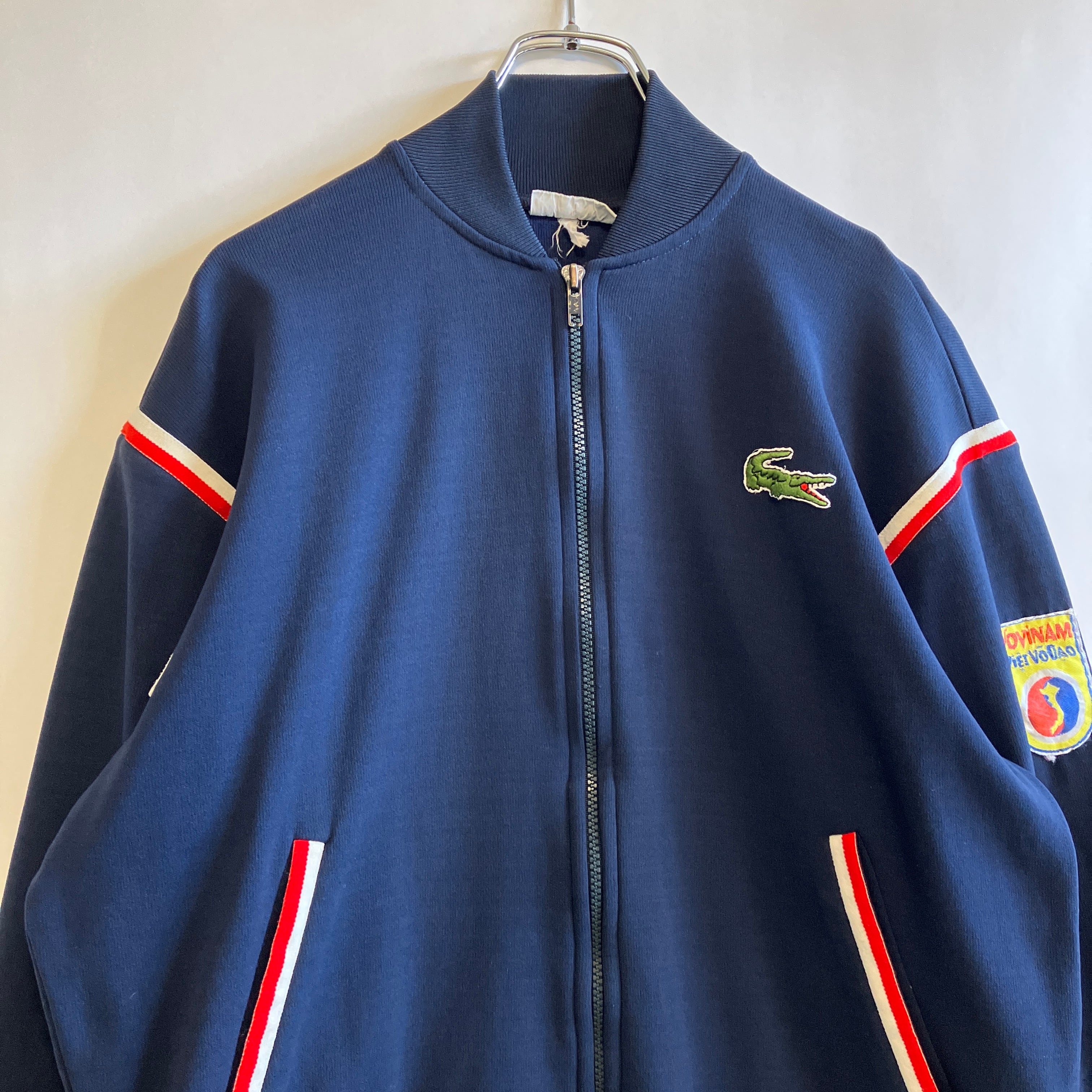 70's ヴィンテージ 古着 フレンチラコステ トラックジャケット ビンテージ lacoste