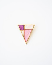 〈Yves Saint Laurent〉Mondrian Brooch