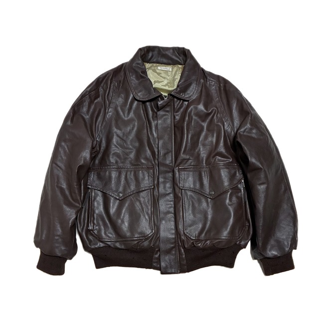 稀少 80s BONEVILLE ボンネビル A-2 レザー フライトジャケット 50 