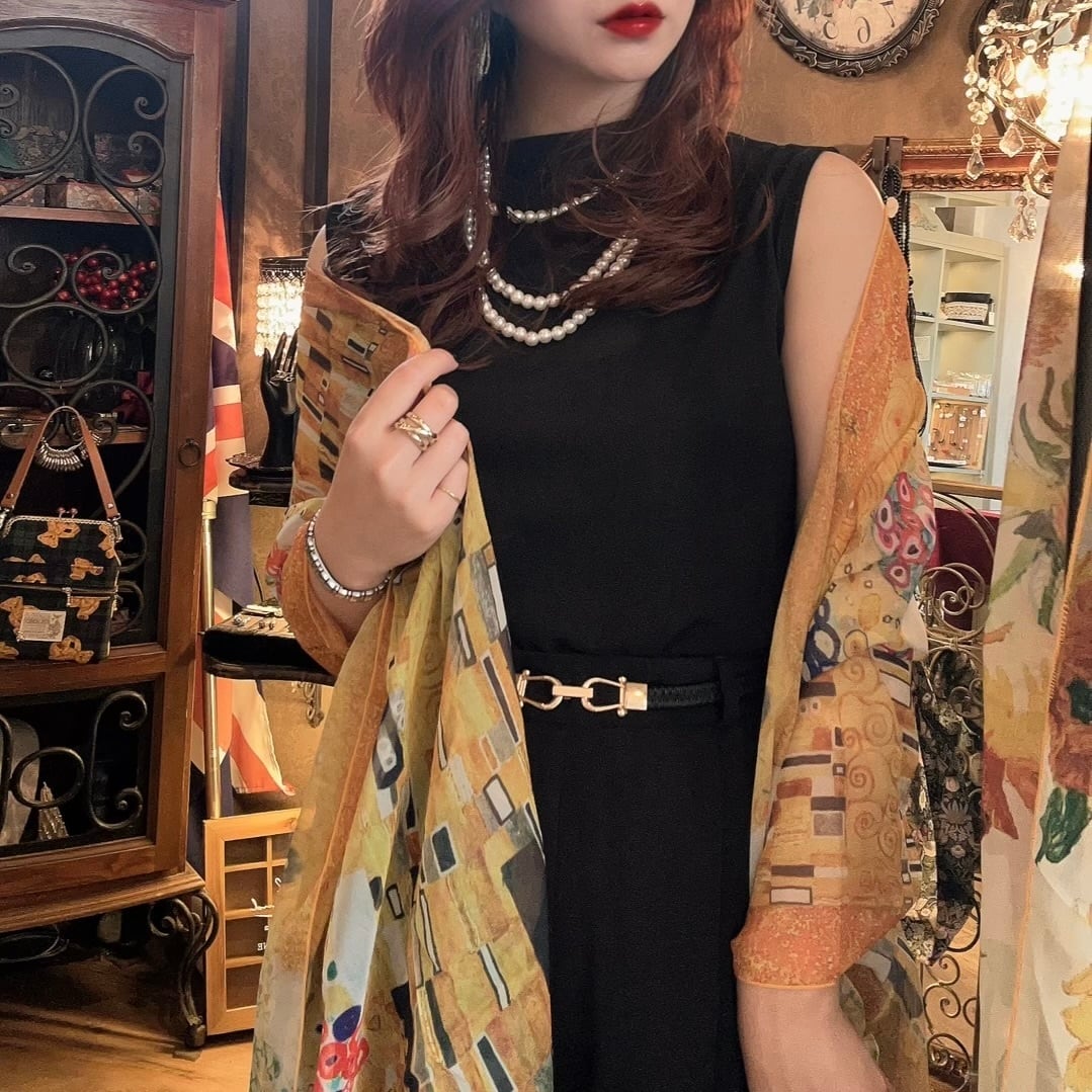 絵画シリーズ］クリムト 接吻 ストール | Jewelry Box.