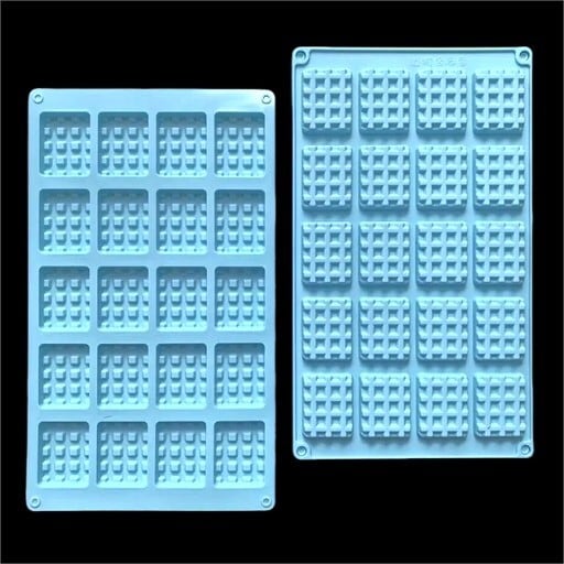 ワッフル シリコンモールド | シリコンモールド・クレイクラフト