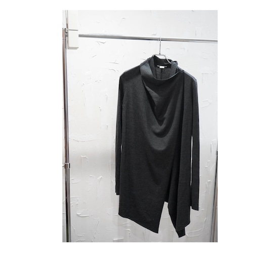 HELMUTLANG DrapeWoolKnitLongCardigan