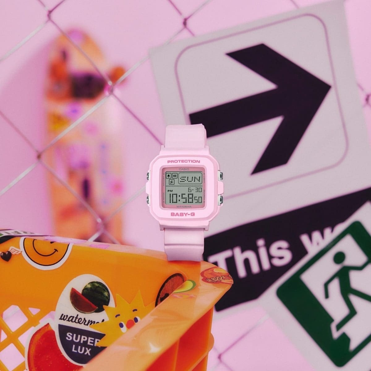 国内正規品 CASIO BABY-G カシオ ベビーG ワントーンカラー ドット絵