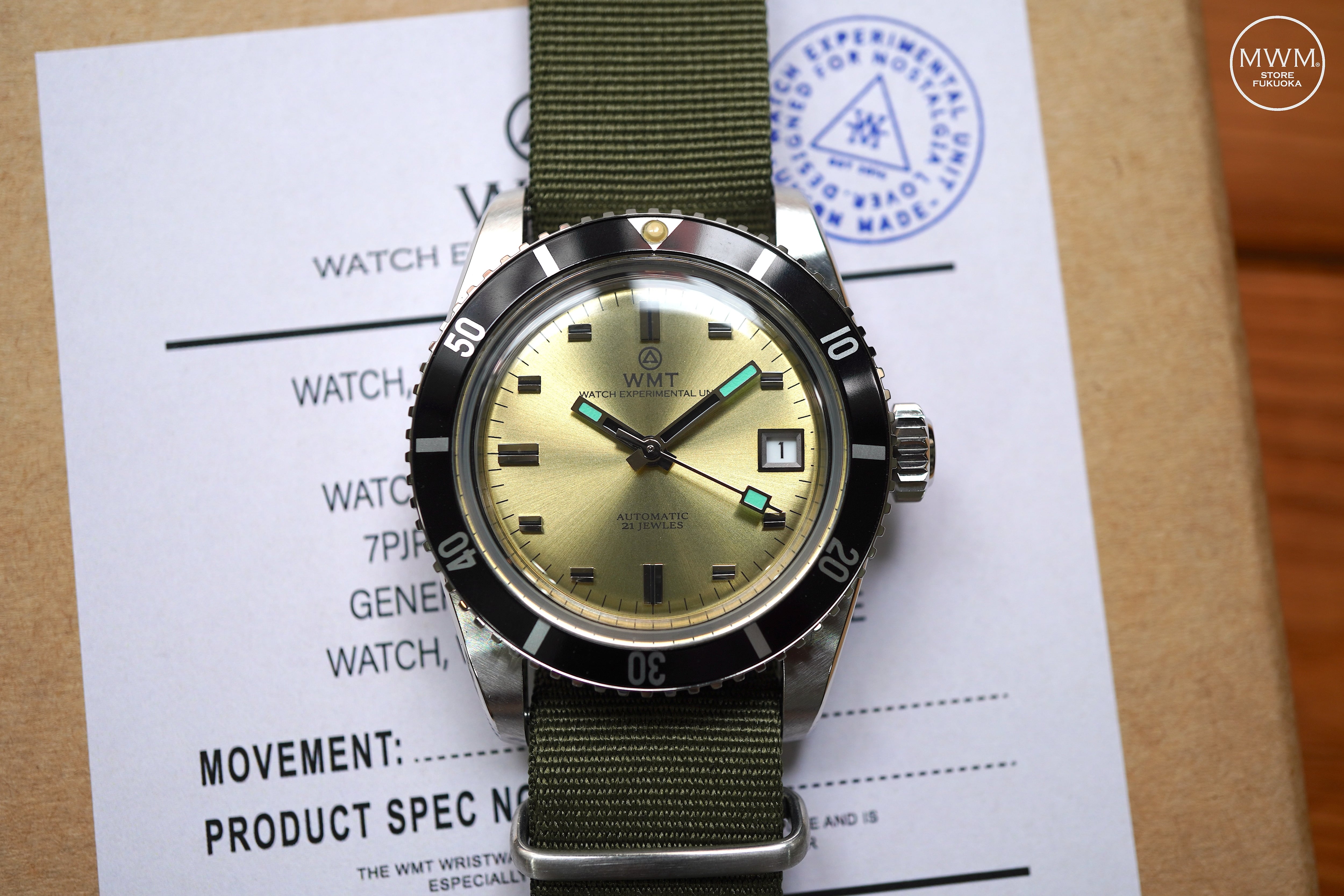 WMT Sea Diver Keta Champagne | MWM FUKUOKA (WMT WATCHES ONLINE STORE)