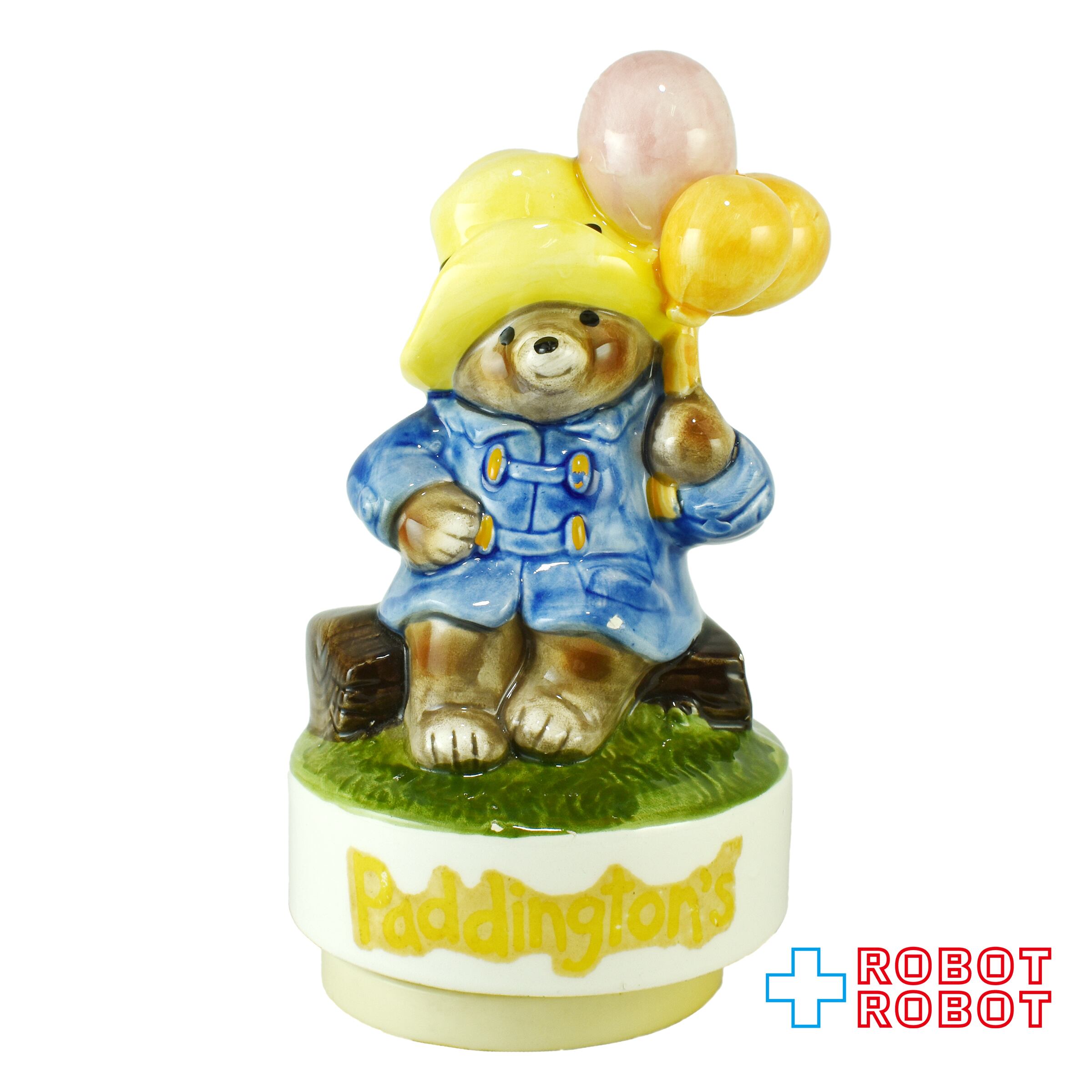 パディントン 風船持ち 陶器製オルゴール フィギュアリン | ROBOTROBOT