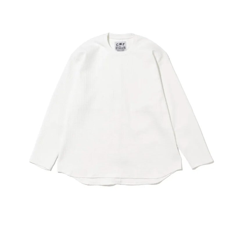 COMFY CMF OUTDOOR GARMENT "THERMAL TEE LS” WHITE