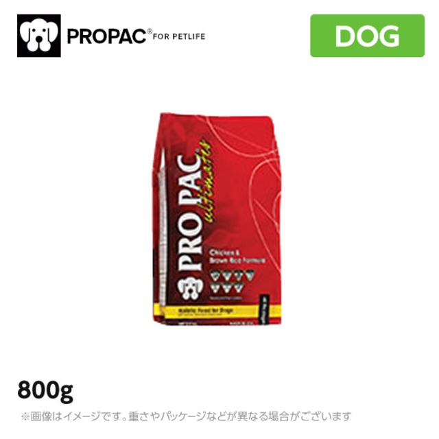 PROPAC プロパック アルティメットアダルト ドッグフード プレミアムフード 800g