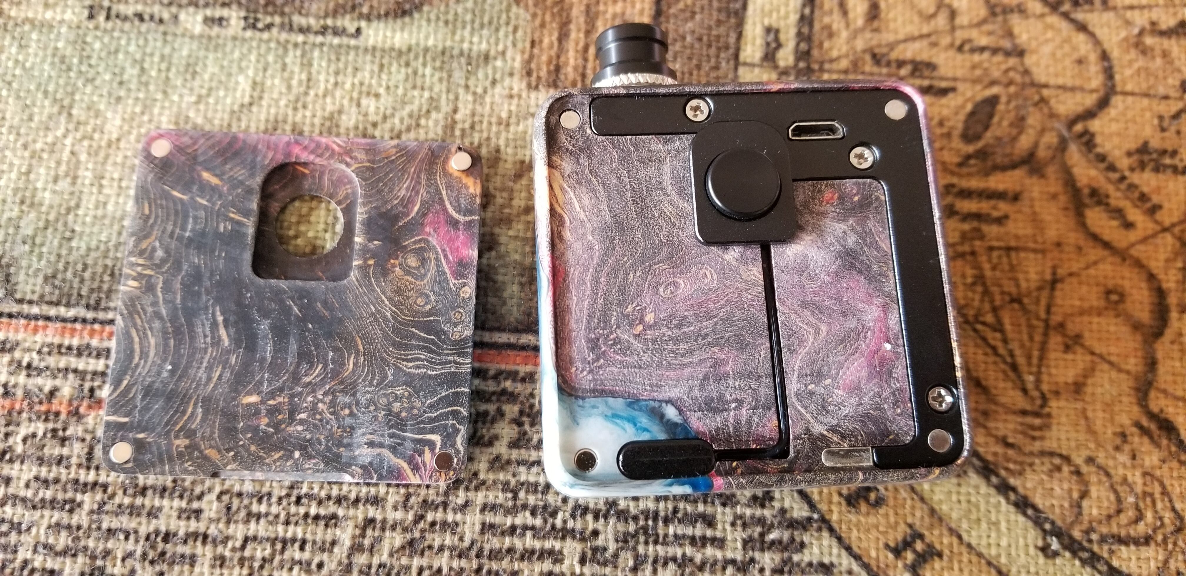 新品】BANTAM BOX スタビライズドウッドVer＋カスタムパーツセット