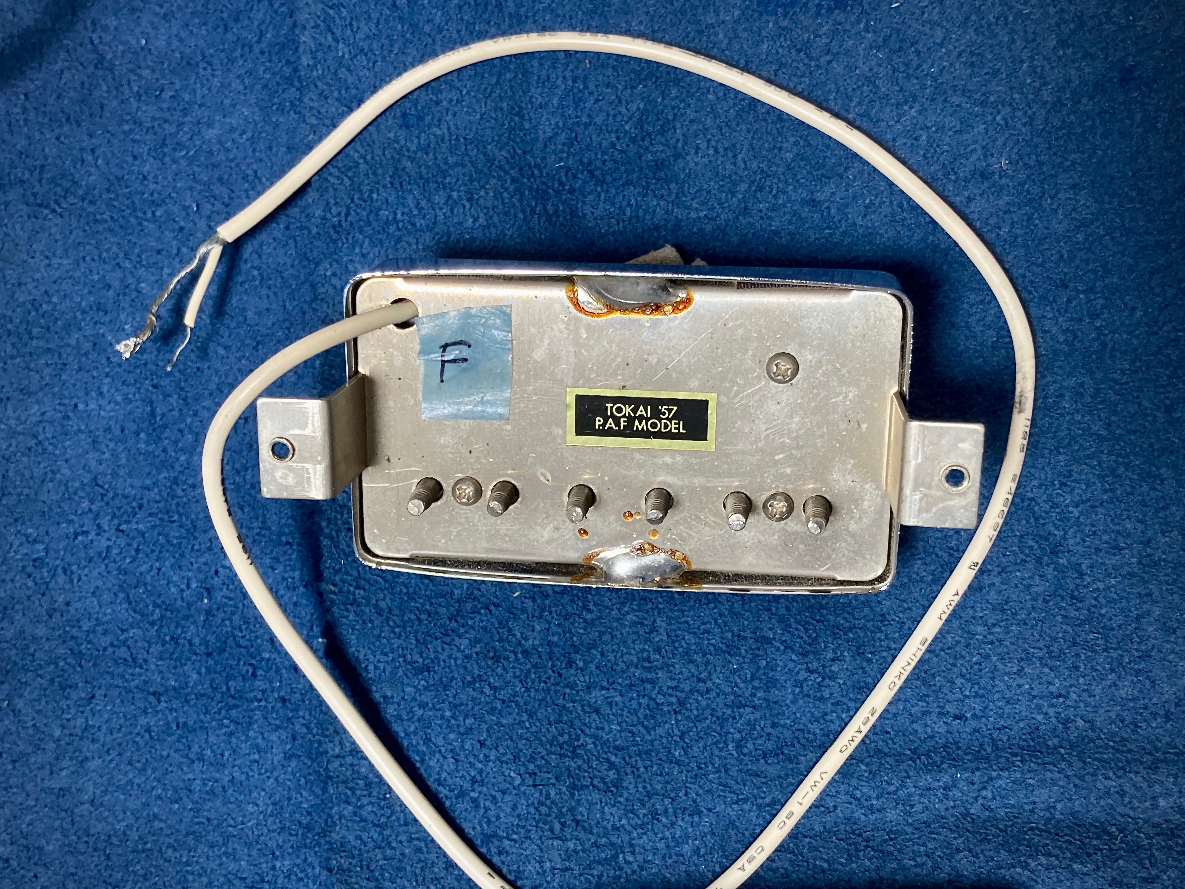 トーカイ Tokai '57 PAF Vintage ピックアップ 1983 Front / Rear Set