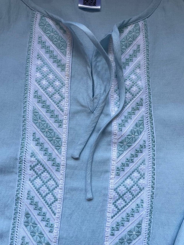 手縫いヴィシヴァンカ（グラッジュ刺繍）レディース・フリーサイズ