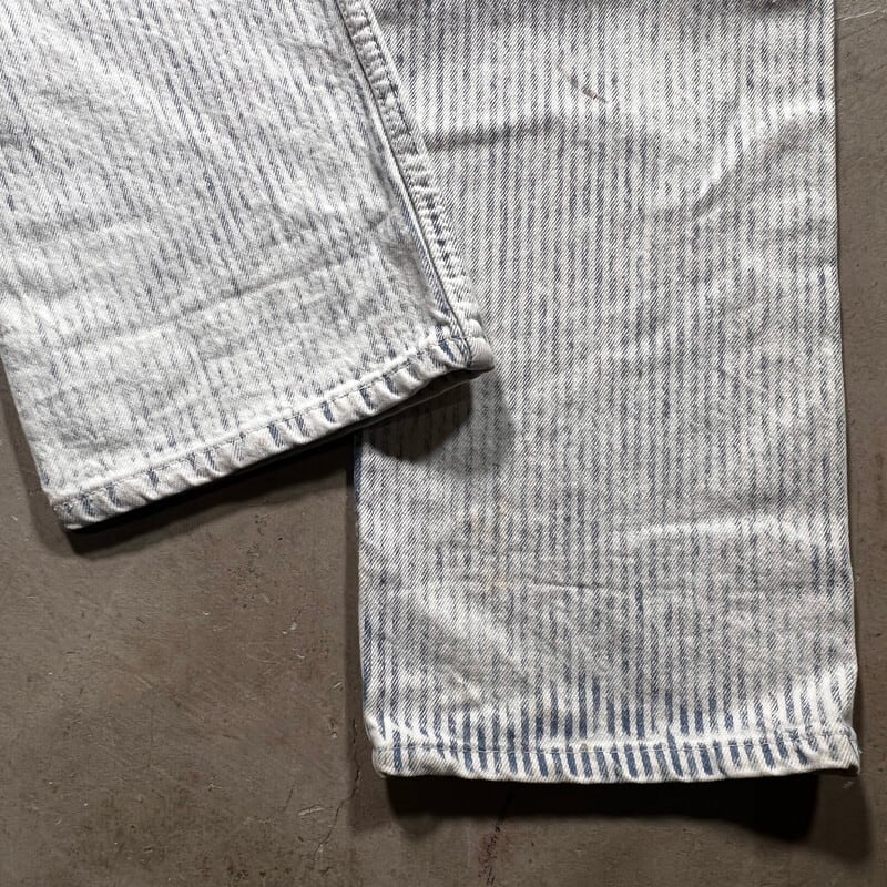 80's Levi's 501-0643 リーバイス ヒッコリーデニムパンツ