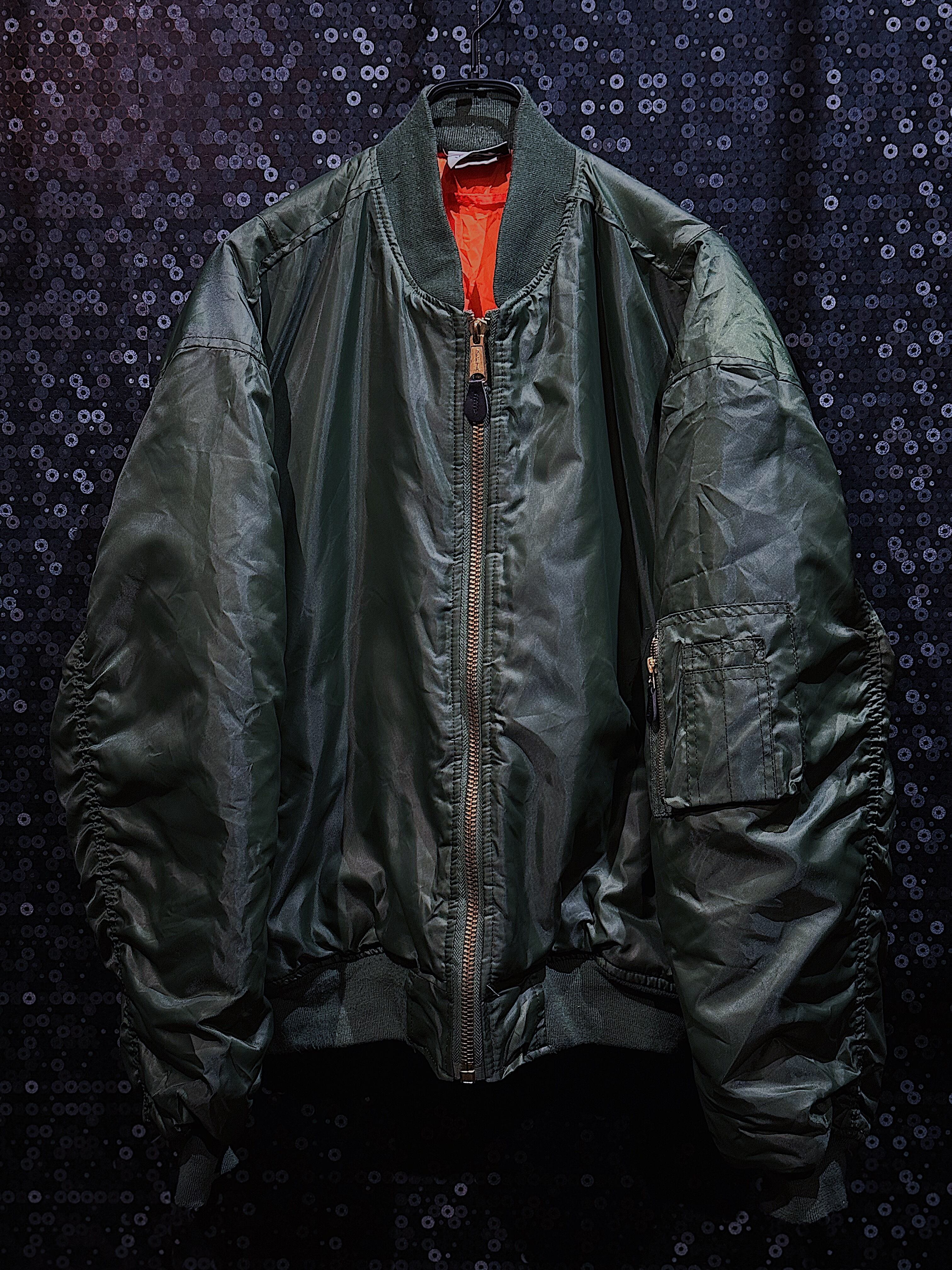 【ÆIEM】"70's vintage" us military MA-1 flight jacket