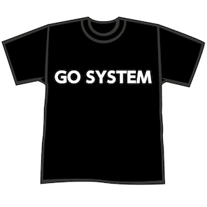 GOSYSTEMスタッフTシャツ（ブラック）