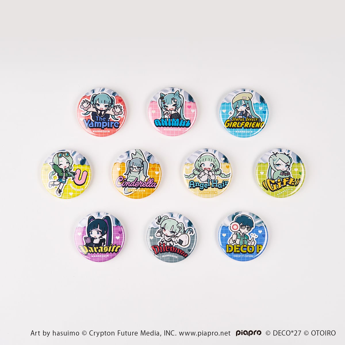 MANNEQUIN】ジレンマ 缶バッジ | OTOIRO ONLINE STORE
