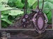 レア★友を見出す紫の魔石『スティヒタイト』マクラメ編トップネックレス3