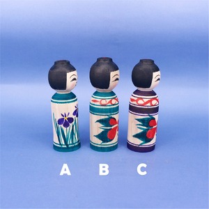 《 津軽系・小島利夏 工人 》こけし　小寸