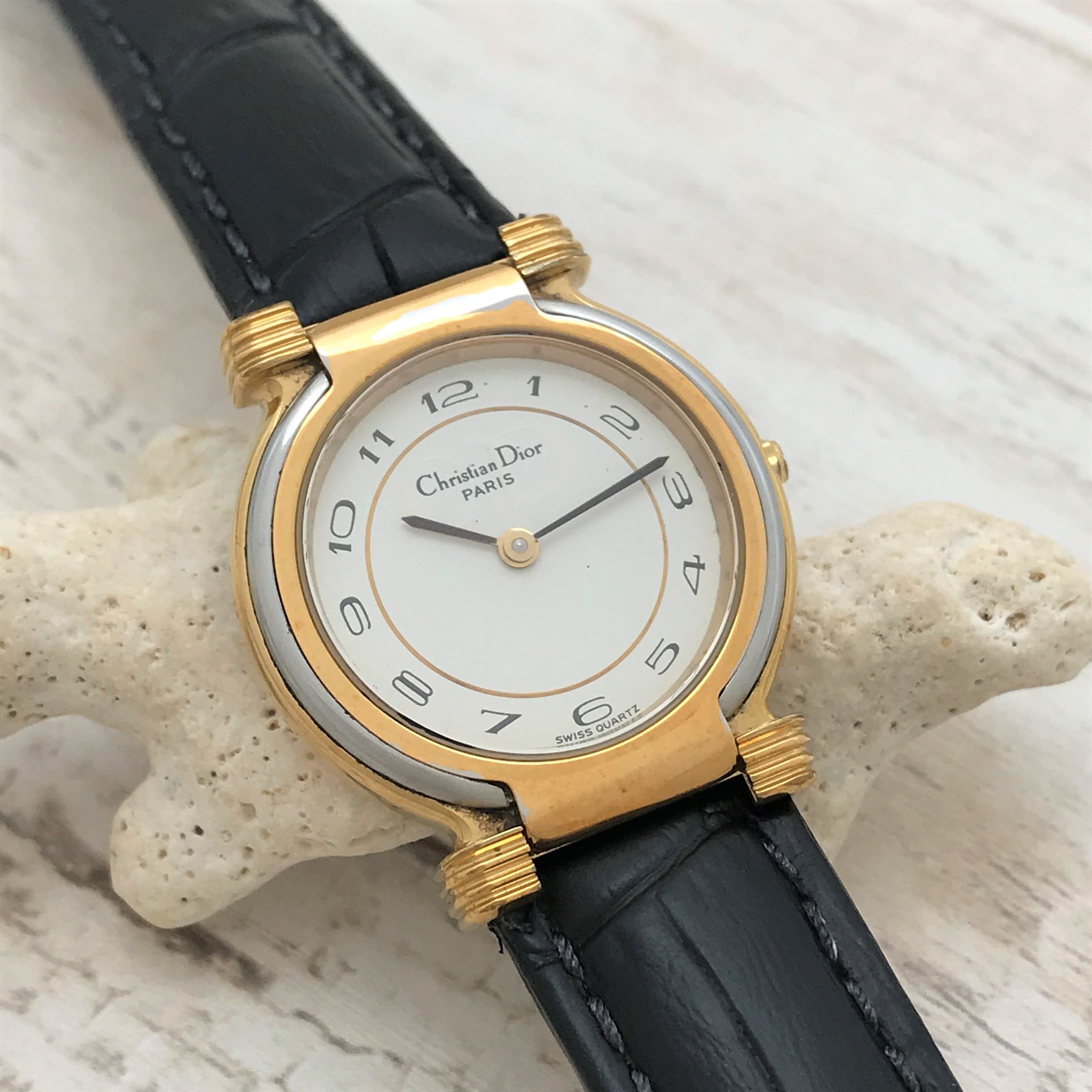 Christian Dior ディオール レディース 腕時計 オールド 稼働-