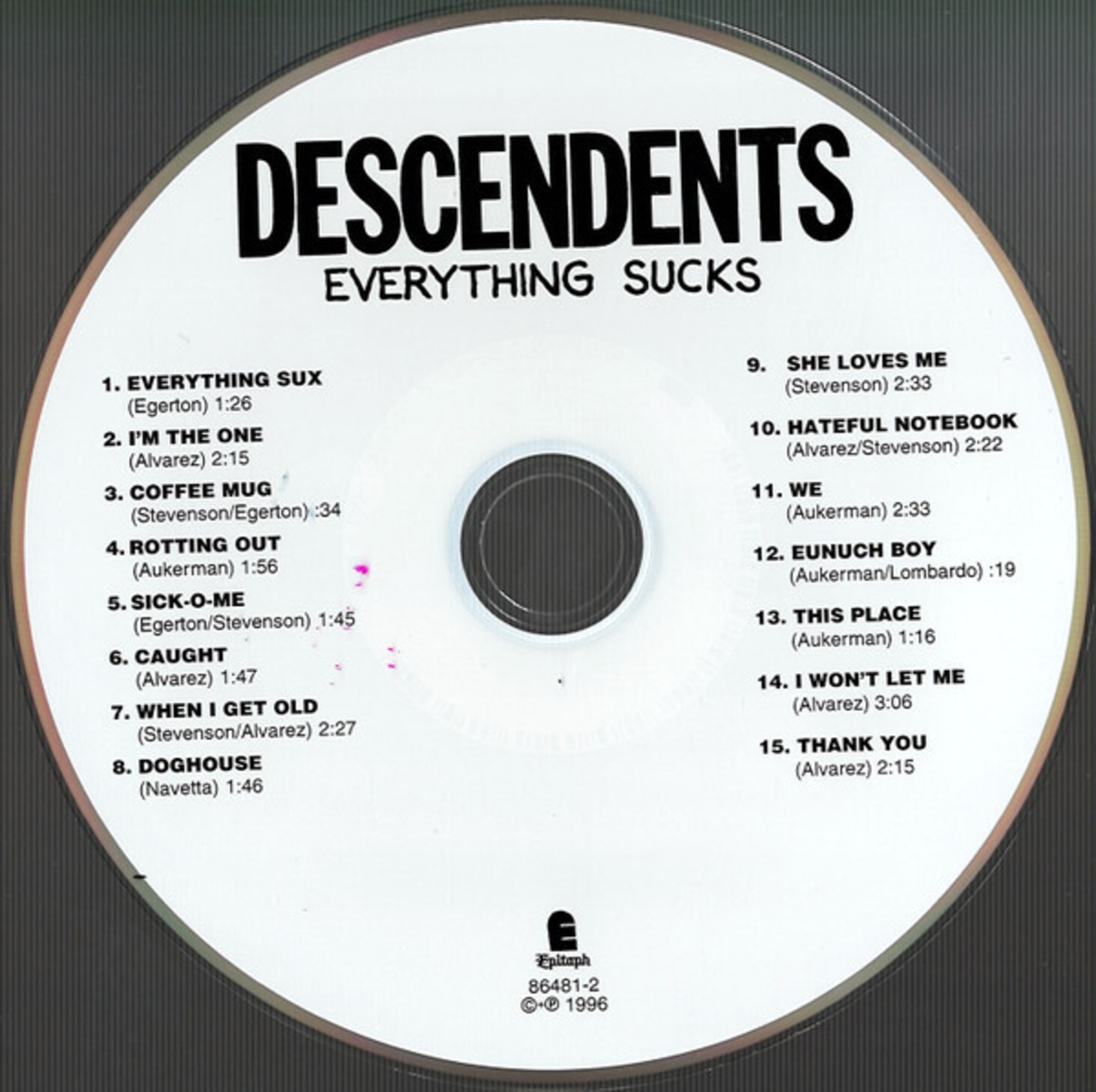 DESCENDENTS/EVERYTHING SUCKS | RECORD SHOP CONQUEST/レコード 