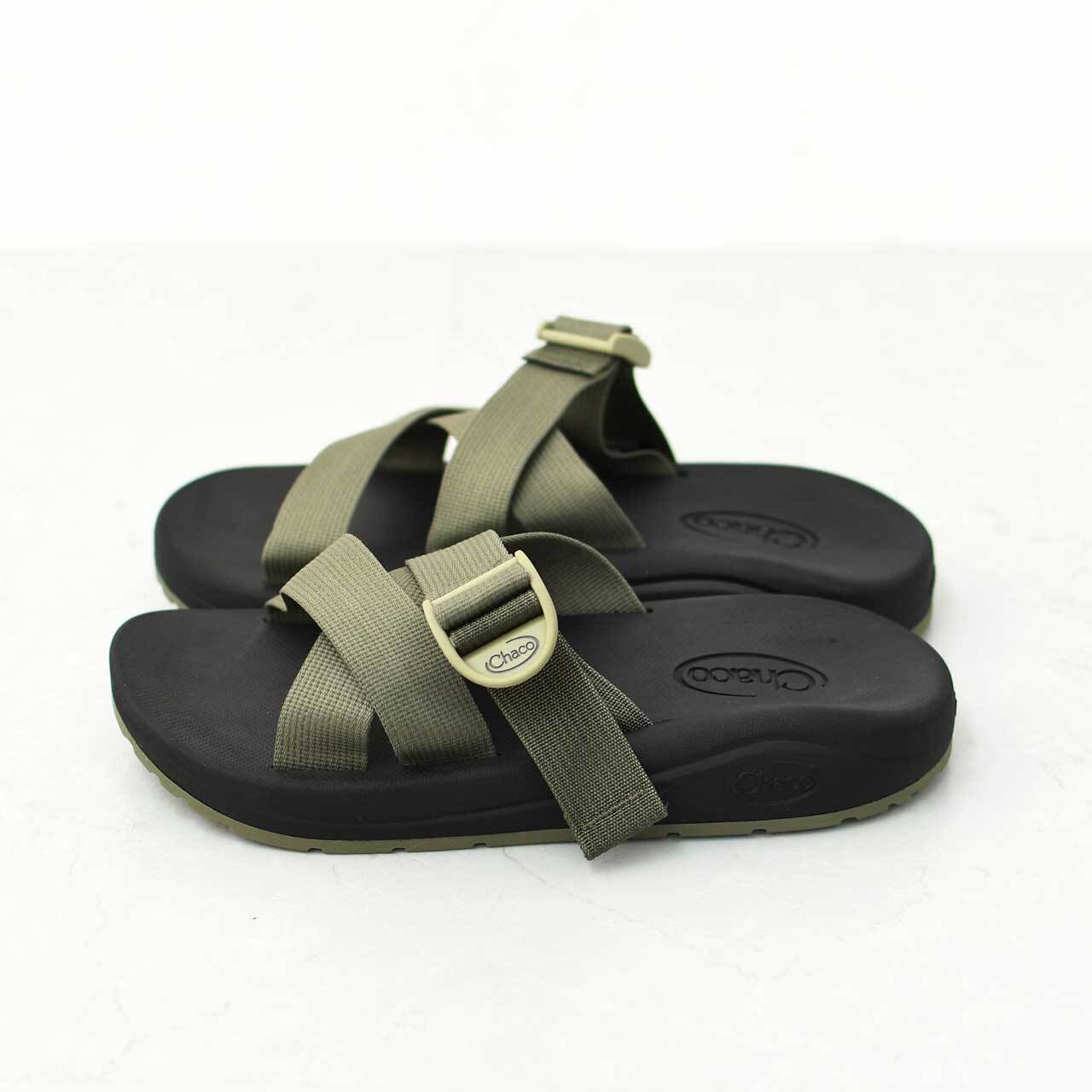 チャコ Ms クッシュZ スライド 8/26.0cm モッシー オリーブ