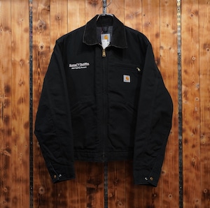 USA製 carhartt デトロイトジャケット 40 regular /ブラック 黒 カーハート J01