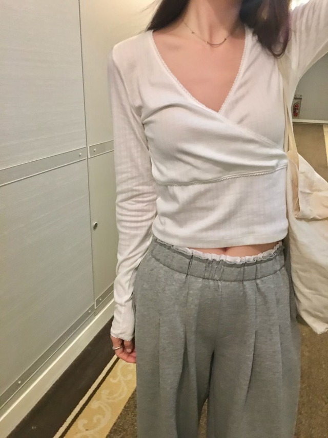 (予約) vegetable / Poen two tuck pants 2color