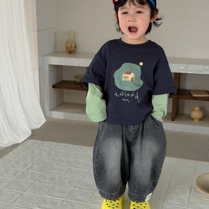 ベビー 春新作 韓国風  男の子  プセット Tシャツ OR ジーンズ