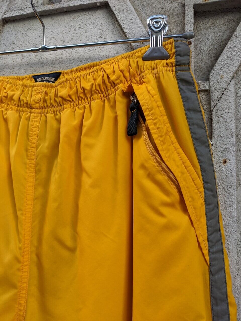 "ABERCROMBIE" nylon convertible pants vintage 深緑オンライン