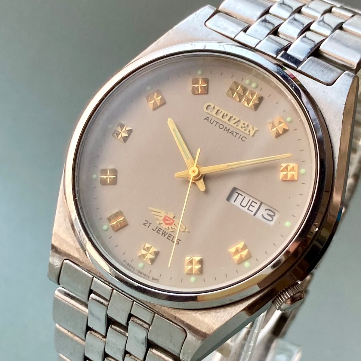 141 CITIZEN シチズン時計 イーグル7 メンズ 自動巻き スケルトン 