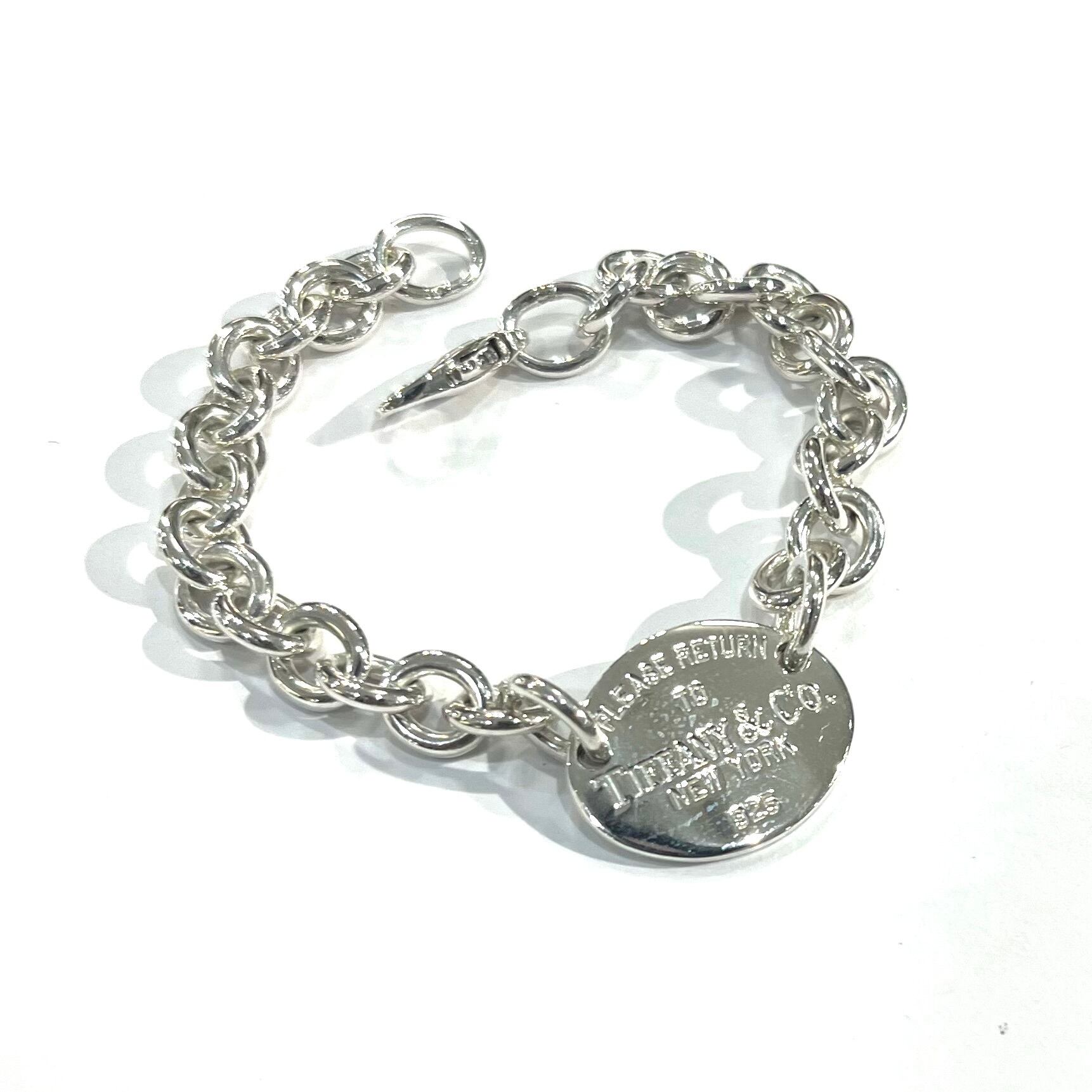 TIFFANY&CO.】2671 Return to Tiffany ティファニー タグブレスレット