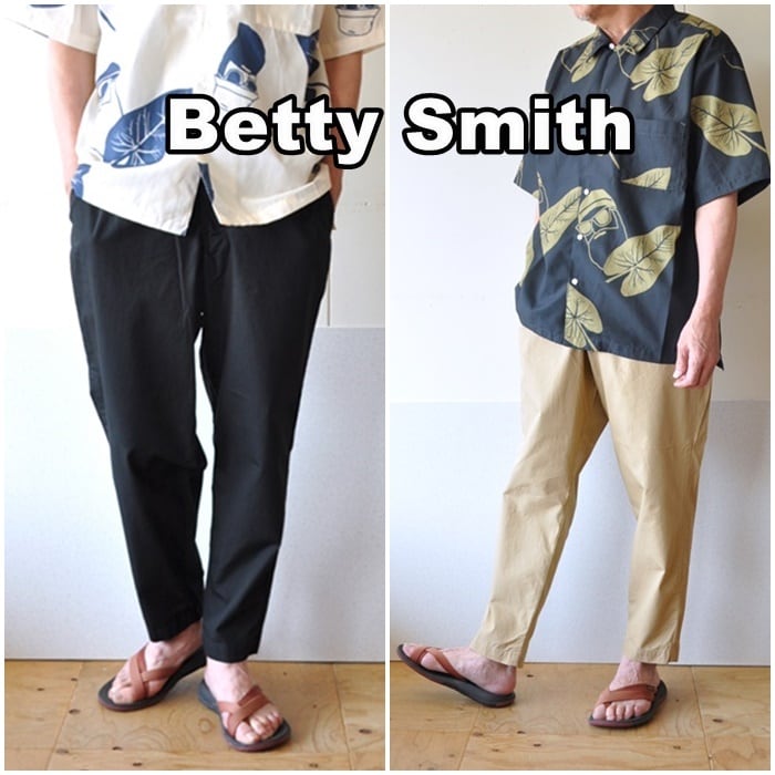BettySmith ベティスミス ペダルパンツ アンクル丈パンツ 716C ユニセックス 男女兼用 | bluelineshop powered by BASE