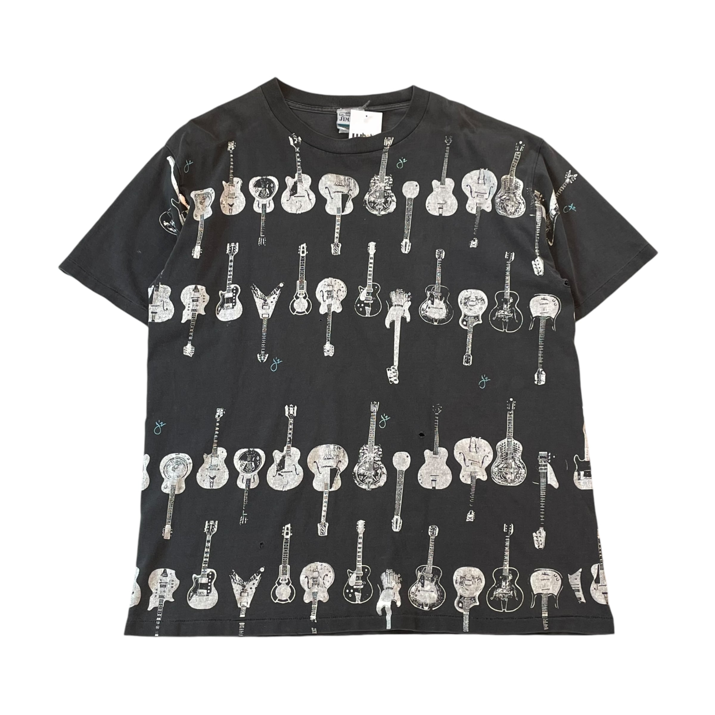 80s JIMMY'Z all over print T-shirt