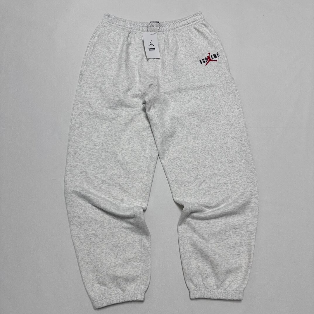 Supreme Jordan Sweatpant Ash Grey | eBay Supreme x Jordan
