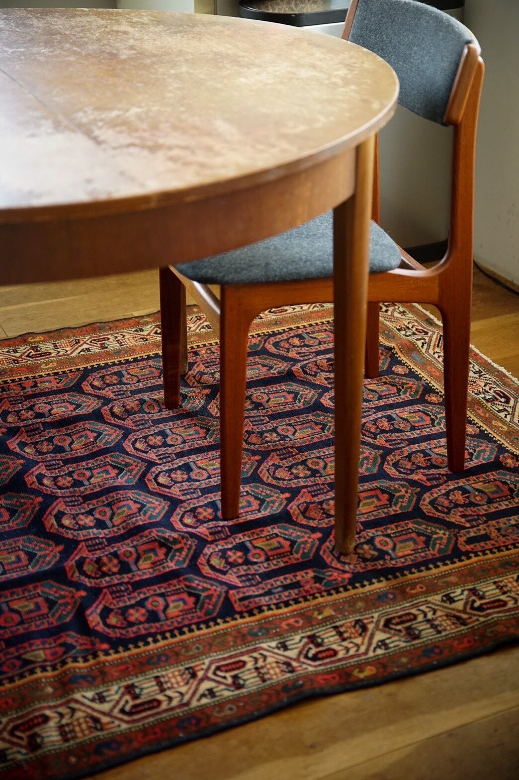 223 -Vintage Bakhtiari rug