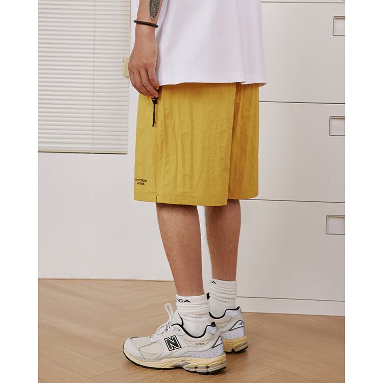 ★RETRO LOOSE STRAIGHT HALF LENGTH PANTS　　　A0650